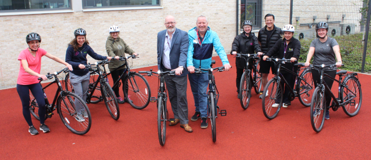 Cycling UK fund ten bikes for use at FVC