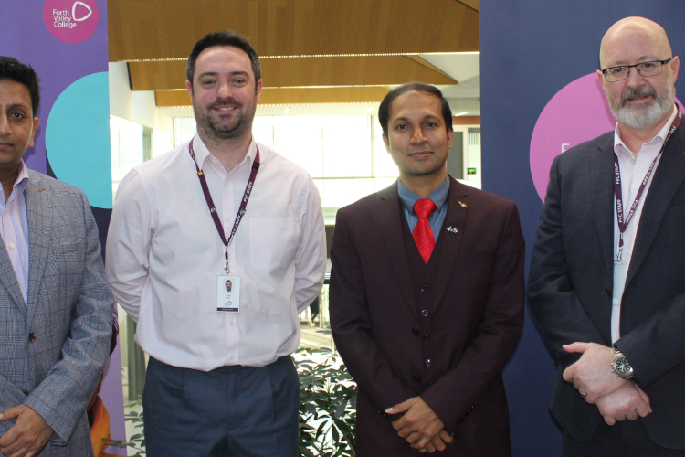 College welcomes UK Government Senior Trade Advisor on campus visit