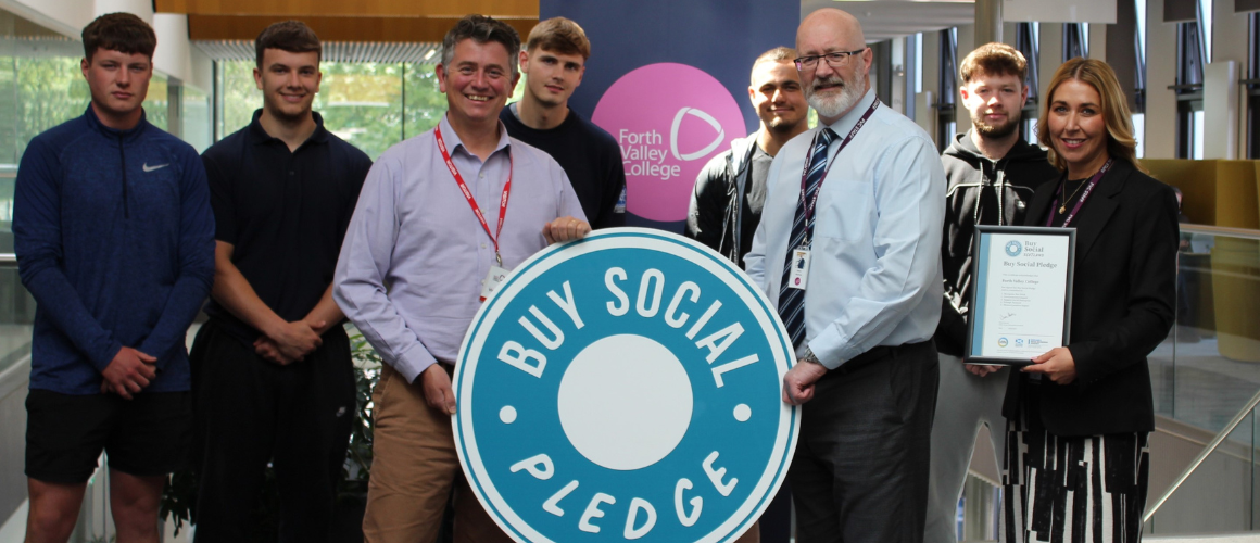 Forth Valley College Becomes First Scottish College To Sign Buy Social Pledge