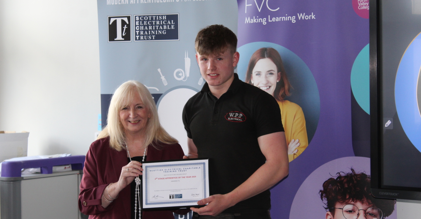 MA Rhys Howey 2Nd Stage Apprentice Of The Year