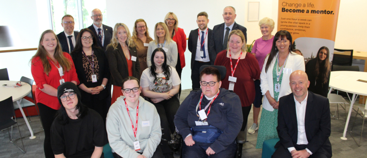 Permanent Secretary joins MCR Pathways celebration event at Forth Valley College's Alloa Campus