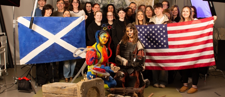 Creative Industries students collaborate with innovative New York school