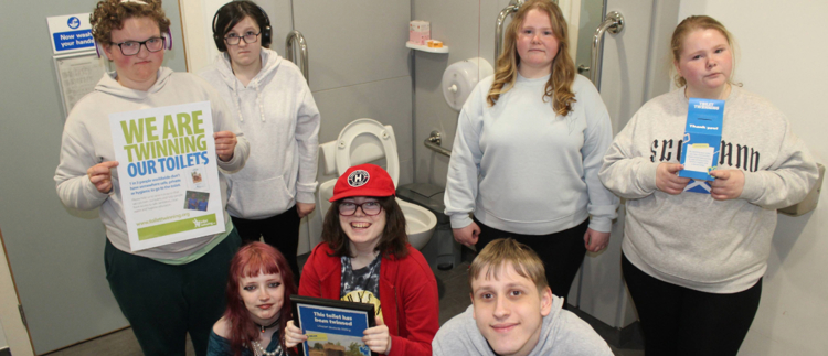 Lifestart Students flushed with success and Toilet Twinning campaign