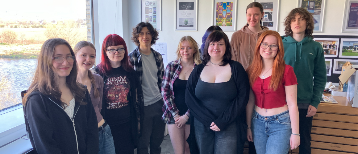 Skills For Work Students From Forth Valley College Bring Their Fantasy Themed Artwork To Life In A Charity Pop Up At Made In Stirling