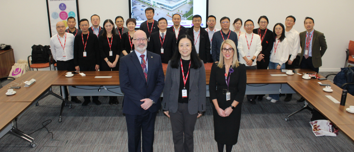 Second High Profile Chinese Delegation Visits College WEB