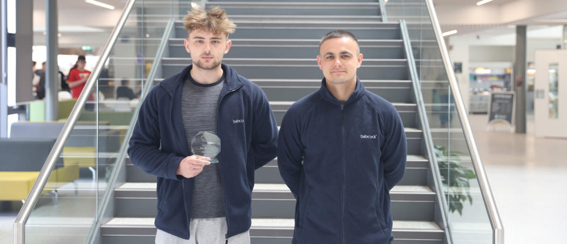 FVC Fabrication And Welding Apprentices Logan (Left) And Joseph (Right) Shine At The All Energy AR Welding Competition, Placing Second And Fourth