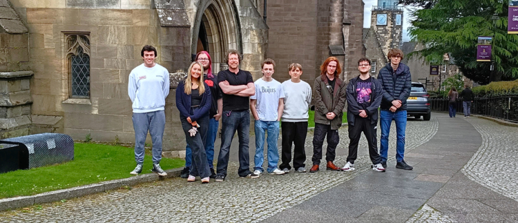 Iconic Church is the setting for FVC Sound Production student project