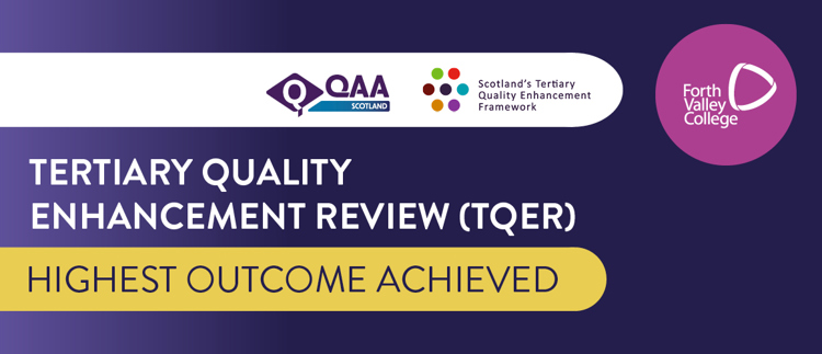 QAA publishes TQER report for Forth Valley College