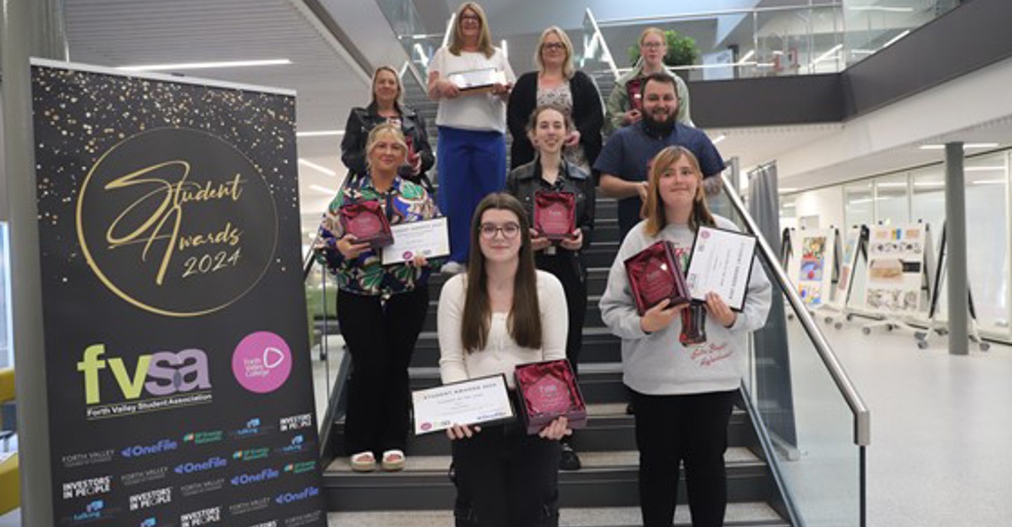 Winners On The Stairs 1