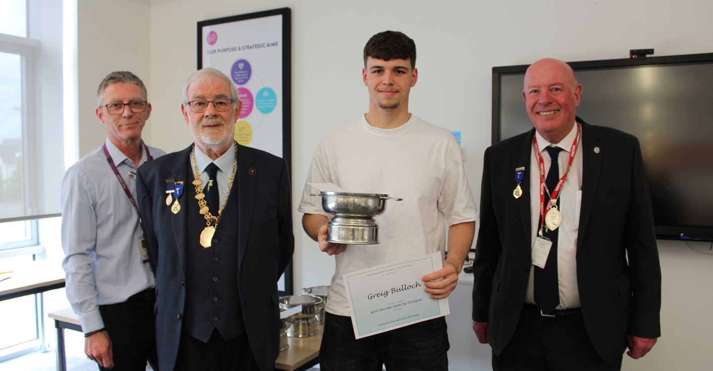 Greig Bulloch With Quaich