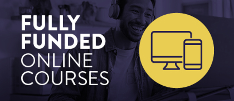 CM1653 Online Courses Campaign Icon Signpost 420 X 250