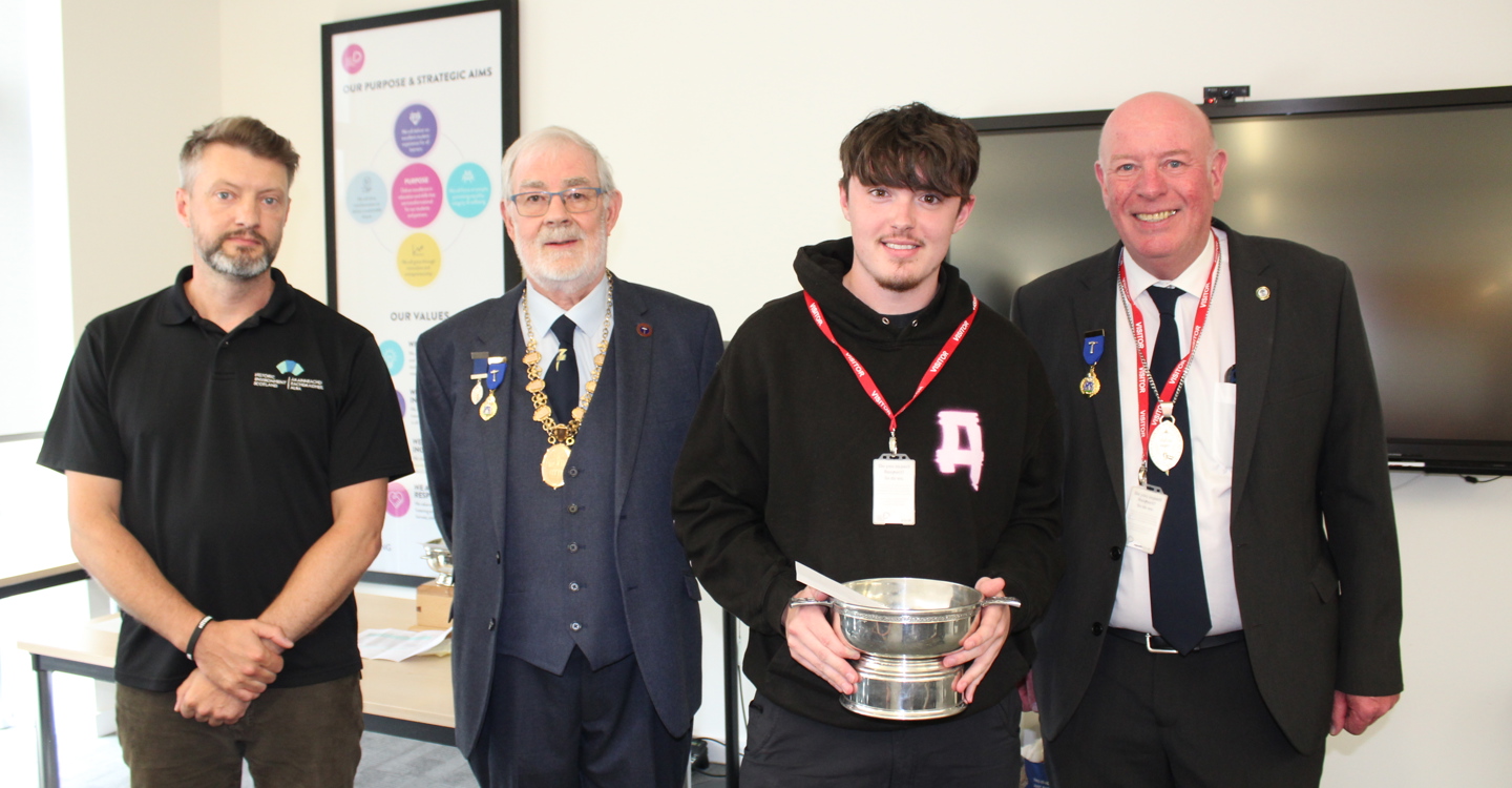 Gabriel Simpson With Quaich