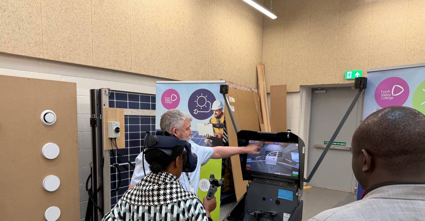 Kenyan Delegation Visits Falkirk Campus CARA (2)