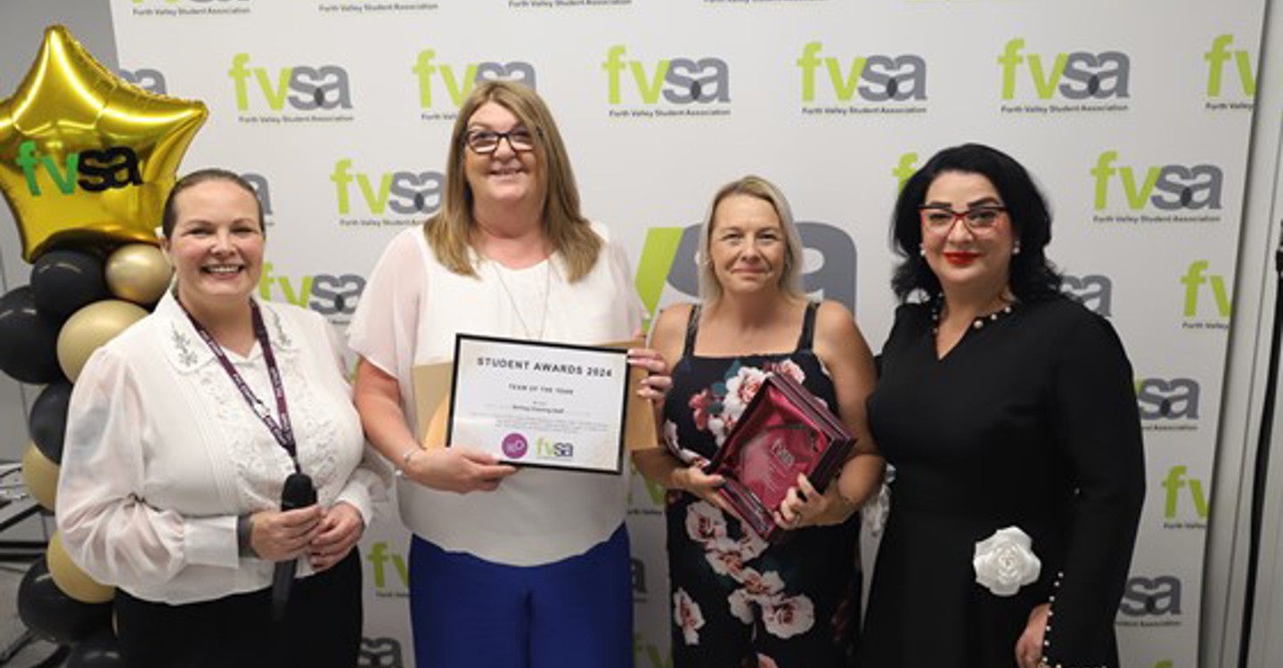 Team Of The Year Stirling Cleaning Team