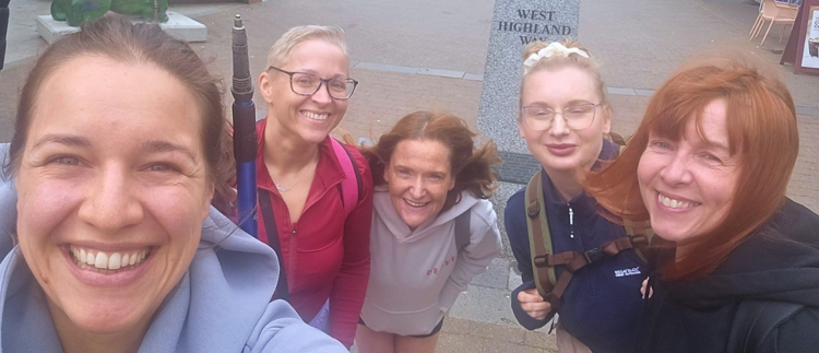 FVC colleagues take on Kiltwalk challenge for causes close to their hearts