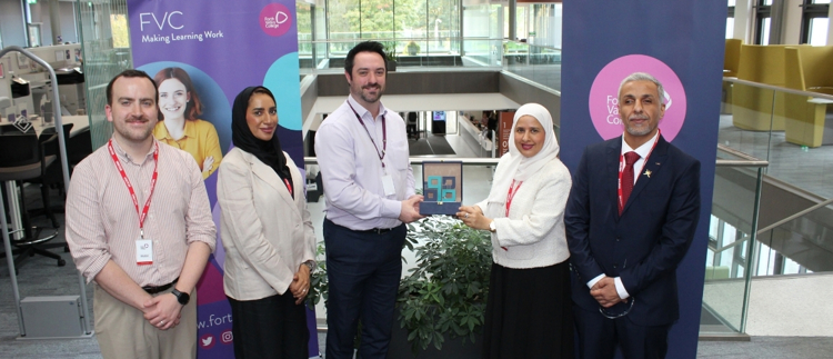 Senior Omani delegation visits Falkirk Campus