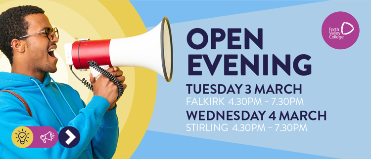 Department focus for March Open evenings