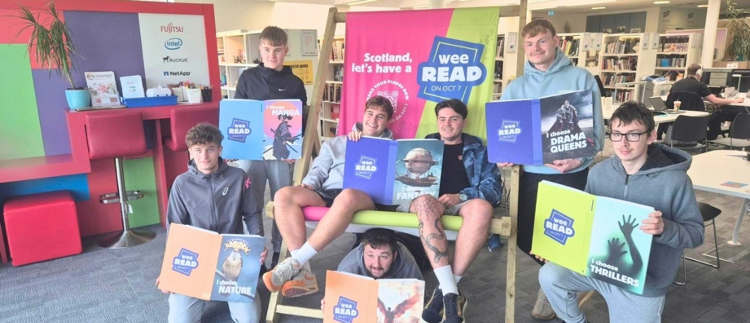 College books up students and staff to take part in ‘Wee Read’ event