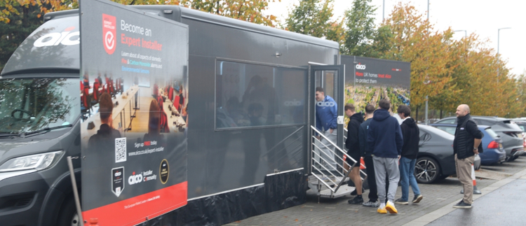 Aico Mobile Training Unit visits College