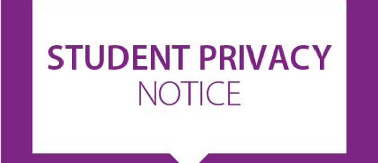 Student Privacy Notice
