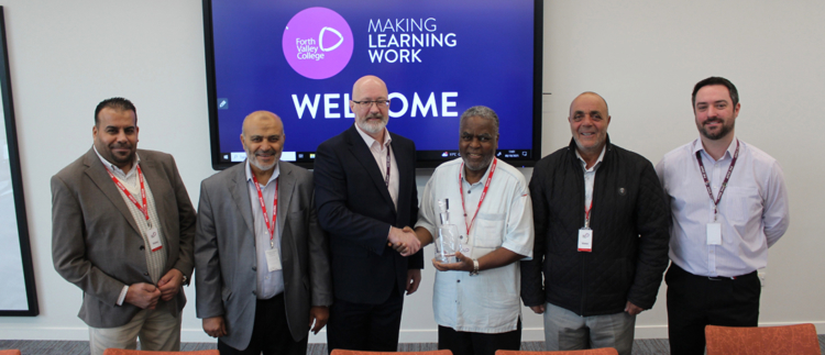 Libyan delegation visits Falkirk Campus